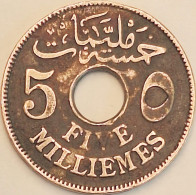 Egypt - 5 Milliemes AH1335-1916, KM# 315 (#3823) - Aegypten