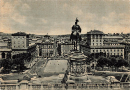 ITALIE - Roma - Piazza Venezia Dal Monumento A V. Emanuelle II - Carte Postale Ancienne - Andere Monumenten & Gebouwen