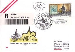 WIPA 2000 AUSTRIA , FIRST DAY OF ISSUE ERSTTAG , PHILATELIC EXHIBITION , SPECIAL COVERS 1997 - Expositions Philatéliques