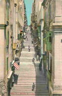 Malte - Malta - Strada St Lucia - Animée - Colorisée - CPA - Voir Scans Recto-Verso - Malta