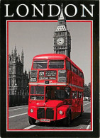 Automobiles - Bus - Autocar - Autocar Rouge à Double étages De Londres - Big Ben - CPM - Carte Neuve - Voir Scans Recto- - Autobus & Pullman