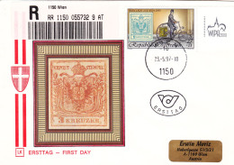 WIPA 2000 AUSTRIA , FIRST DAY OF ISSUE ERSTTAG , PHILATELIC EXHIBITION , SPECIAL COVERS 1997 - Expositions Philatéliques