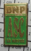 512A  Pin's Pins / Beau Et Rare / BANQUES / ASC BNP LE HAVRE - Banks