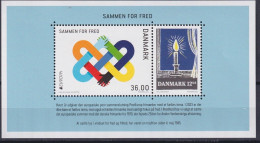 DENMARK 2023 Europa CEPT. The Peace - Fine S/S MNH - Unused Stamps