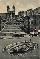 ITALIE - Roma - Piazza Di Spagna E Trinità Dei Mont - Carte Postale Ancienne - Autres Monuments, édifices