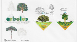 3856  FDC  Madrid 2000, Arboles, - FDC