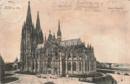 ALLEMAGNE - Koln A Rh -Dom Sudseite - Vue Générale De L'église - Vue De L'extérieur - Carte Postale Ancienne - Koeln