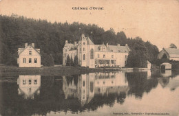 BELGIQUE - Château D'Orval - Desaunoy - édit - Florenville - Vue Générale - Vue D'un Lac - Carte Postale Ancienne - Andere & Zonder Classificatie