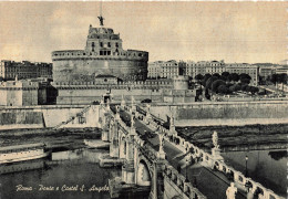 ITALIE - Roma - Ponte E Castel S.Angelo - Carte Postale - Ponts