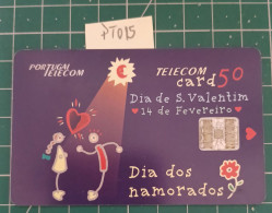 PORTUGAL PHONECARD USED PT015 VALENTINS DAY - Portogallo