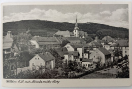 Wilthen, O.L., Ortsansicht Mit Mönchswalder Berg, 1957 - Wilthen