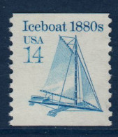 USA, Yv 1576, Mi 1736, SG 2169, Iceboat 1880s, Bateau à Glace Est Un Voilier Sur Patins, - Ungebraucht