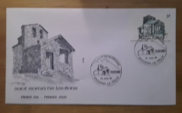 ANDORRA ESPAÑOLA TURISMO FDC/SPD 1989 - Lettres & Documents