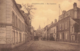 Villers Le Bel * La Rue Gambetta * Imprimerie De La Commune - Villiers Le Bel