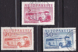 FI850 – FINLANDE – FINLAND – PARCEL POST - 1952-57 – SC 6/9 USED 30 € - Envios Por Bus