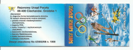Poland Stamps (1046): MNH ZC.3802 Sport Olympic Games Salt Lake City (stamp Notebook) - Neufs