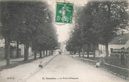 Arpajon * Rue Et La Porte D'étampes * Villageois - Arpajon
