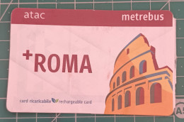 ITALY BUS TICKET ATAC ROMA - Europa