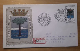 ESPAÑA ESCUDOS FDC/SPD 1965 - FDC