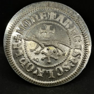 JETON ARGENT / REPRODUCTION DENIER BELA IV 23mm 3.54g HONGRIE - Non Classificati