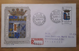 ESPAÑA ESCUDOS FDC/SPD 1965 - FDC