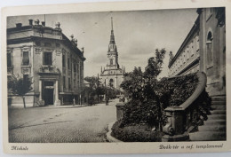 Miskolc, Deak-ter A Ref. Templommal,  1942 - Hungary