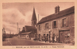 Baulne * La Ferté Alais * La Route Nationale * Café Restaurant * Pompe à Essence - Other & Unclassified