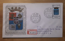 ESPAÑA ESCUDOS FDC/SPD 1965 - FDC