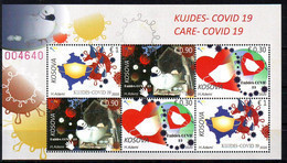 Kosovo 2020 COVID 19 Block MNH - Kosovo