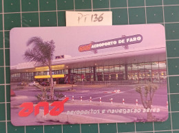 PORTUGAL PHONECARD USED PT136 FARO AIRPORT - Portogallo