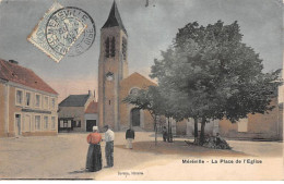 MEREVILLE - La Place De L'Eglise - état - Mereville
