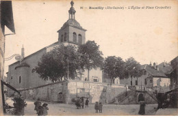 RUMILLY - L'Eglise Et Place Croisollet - état - Rumilly