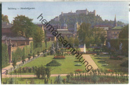 Salzburg - Mirabellgarten - Farbige Naturaufnahme - Verlag J. Huttegger Salzburg 20er Jahre - Salzburg Stadt