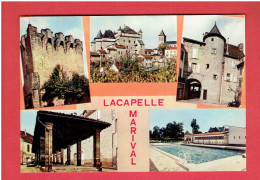 LACAPELLE MARIVAL CARTE EN TRES BON ETAT - Lacapelle Marival