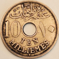 Egypt - 10 Milliemes AH1335-1916H, KM# 316 (#3826) - Egypte