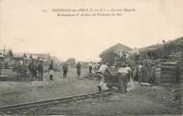 Brétigny Sur Orge * Station Magasin , Boulangeries Et Ateliers De Fendeuses De Bois * Scierie Bois * Ligne Chemin De Fer - Bretigny Sur Orge