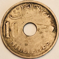Egypt - 10 Milliemes AH1335-1917, KM# 316 (#3827) - Egypte