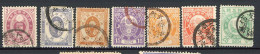 JAPON -  1888 Yv. N° 78, 80 à  84 (o) 3s, 8s à 25s Cote 19 Euro  BE  2 Scans - Gebruikt