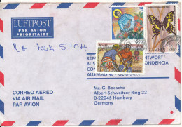 Zambia Registered Air Mail Cover Sent To Germany 27-11-1999 - Zambie (1965-...)