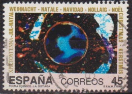 Noel  - ESPAGNE - Poèmes Cosmiques - N° 2697 - 1990 - Used Stamps