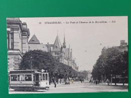 Strasbourg , La Poste Avenue De La Marseillaise , Tramway - Strasbourg