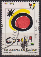 Année Du Tourisme  - ESPAGNE - Oeuvre De Miro - N° 2702 - 1990 - Oblitérés