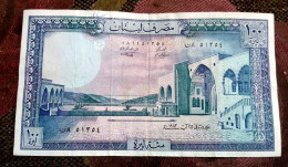 Lebanon, 100 Livres, 1983, P:66c, Xxf - Líbano