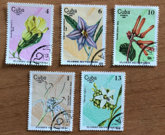 Cuba - Wildflowers - 1980 - Used Stamps