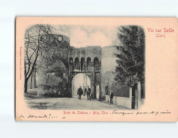 VIC SUR SEILLE : Porte Du Château - état - Vic Sur Seille