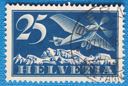 Zu  5z / Mi 180z / YT 5a Papier Gaufré Obl. BERN 27.7.38 LUXE SBK 90,- Voir Description - Used Stamps