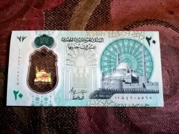 Egypt  2023 - Issued 20 Pounds Polymer Banknote, T11, C - Egypt