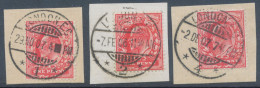 GB EXPERIMENTAL POSTMARKS Extremely Rare CDS Double Circle – Continental Type ('Hammer') An Experimental Type Based On - Used Stamps