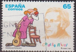 Personnage Populaire - ESPAGNE - Charlie Rivel: Le Clown - N° 3067 - 1997 - Used Stamps