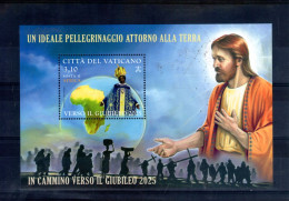 Vatican. Feuillet. Vers Le Jubilée 2025 - Unused Stamps